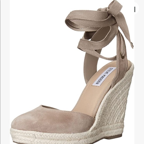 Steve Madden Barre Espadrille Wedge Sandal - Picture 2 of 3